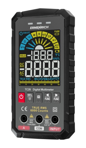 Цифровой мультиметр Ermenrich Zing TC26 фотография 