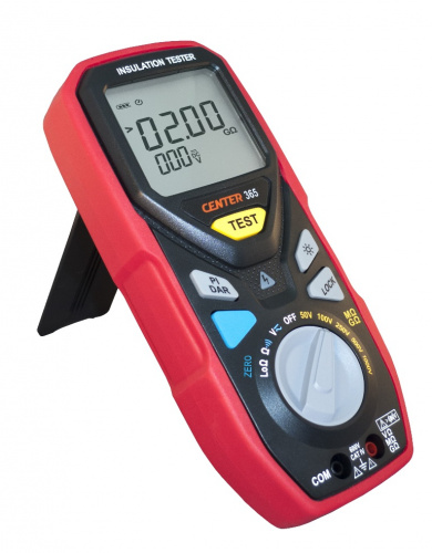 Измеритель сопротивления изоляции Center 365 - внешний вид фото 2 Измеритель сопротивления изоляции Center 365 фотография фото 2