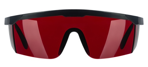 Очки лазерные Ermenrich Verk RG30, красные фотография 