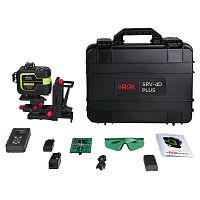 Лазерный уровень RGK SRV-4D PLUS с сервоприводом