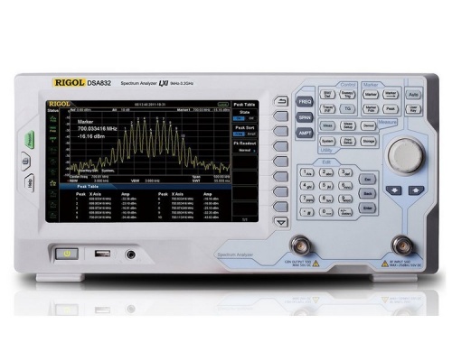 DSA832 Анализатор спектра RIGOL - внешний вид DSA832 Анализатор спектра RIGOL фотография