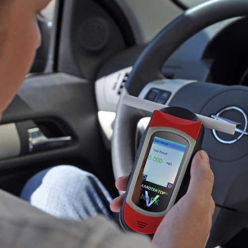 Алкотектор Mark V, алкометр с электрохимическим датчиком фотография  фото 15