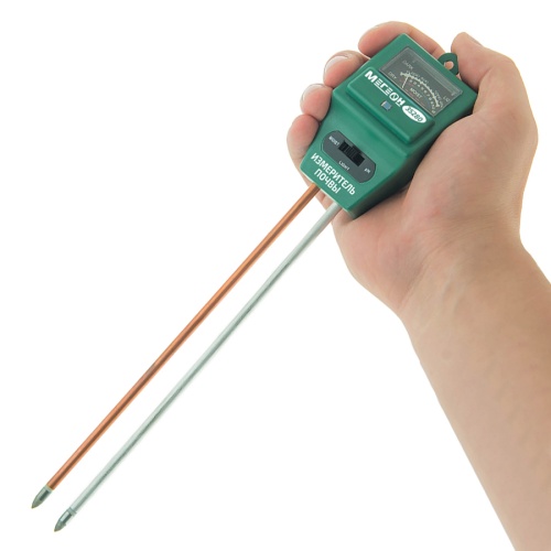 Измеритель почвы 3 в 1 МЕГЕОН 35280 фотография  фото 4