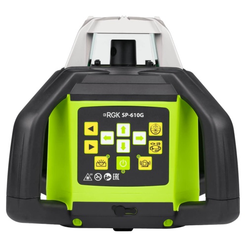 Ротационный нивелир RGK SP-610G с калибровкой - внешний вид Ротационный нивелир RGK SP-610G с калибровкой фотография