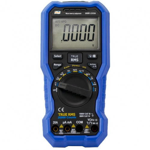 Мультиметр АКИП-2203А Мультиметр цифровой фотография  фото 2