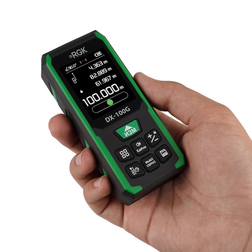 Лазерный дальномер RGK DX-100G фотография  фото 2