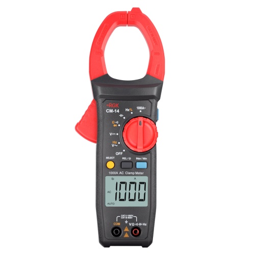 Токоизмерительные клещи RGK CM-14 - внешний вид Токоизмерительные клещи RGK CM-14 фотография