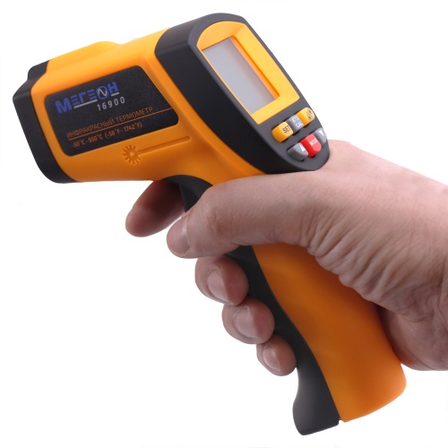 Измеритель температуры инфракрасный (пирометр) МЕГЕОН 16900 фотография  фото 8