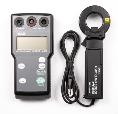 Клещи электроизмерительные MULTI M-730 - внешний вид Клещи электроизмерительные MULTI M-730 фотография