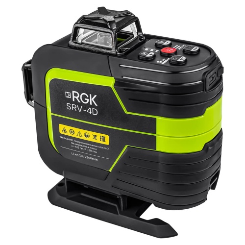 Лазерный уровень RGK SRV-4D с сервоприводом фотография 