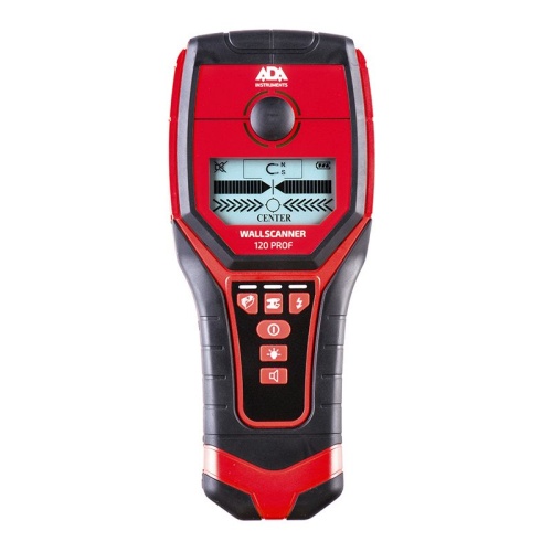 Детектор проводки ADA Wall Scanner 120 PROF - внешний вид Детектор проводки ADA Wall Scanner 120 PROF фотография