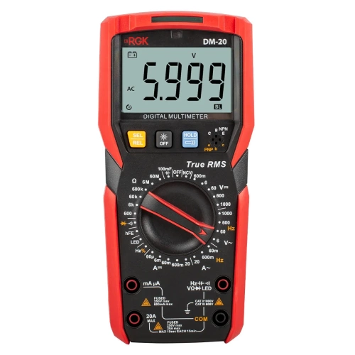 Мультиметр RGK DM-20 фотография 