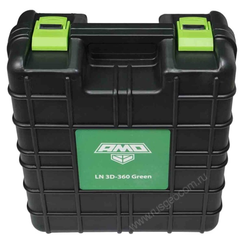 Лазерный уровень AMO LN 3D-360 Green с калибровкой - внешний вид фото 8 Лазерный уровень AMO LN 3D-360 Green с калибровкой фотография фото 8