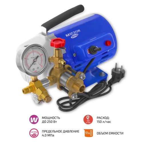 Электрический опрессовочный насос МЕГЕОН 98140 фотография 