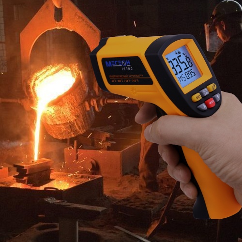 Измеритель температуры инфракрасный (пирометр) МЕГЕОН 16900 фотография  фото 10