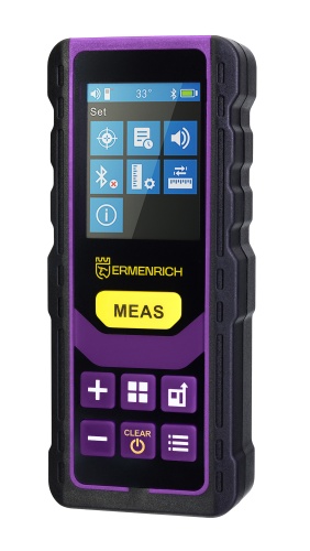 Лазерная рулетка Ermenrich Reel PRO GL60 - внешний вид Лазерная рулетка Ermenrich Reel PRO GL60 фотография