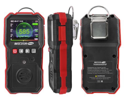 Газоанализатор (измеритель концентрации угарного газа) МЕГЕОН 08008 фотография  фото 6