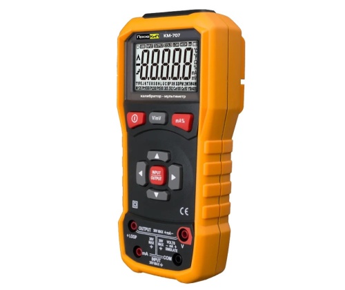 ПрофКиП КМ-707 калибратор-мультиметр - внешний вид фото 2 ПрофКиП КМ-707 калибратор-мультиметр фотография фото 2