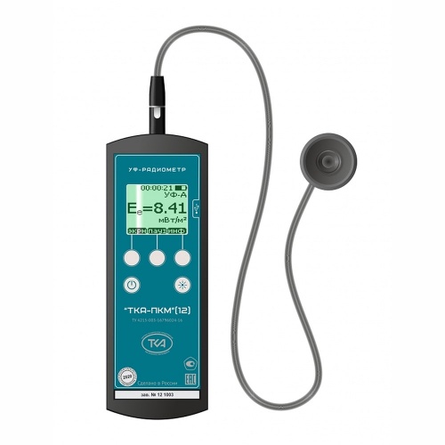 ТКА-ПКМ (12) Трехканальный УФ-Радиометр с поверкой фотография  фото 2