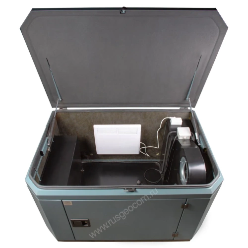 Супертихий зимний кожух для генератора 1400SS RAL 7031 фотография  фото 10