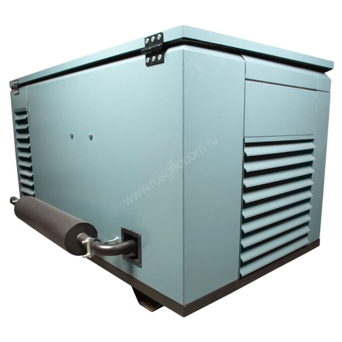 Супертихий зимний кожух для генератора 1400SS RAL 7031 фотография  фото 4