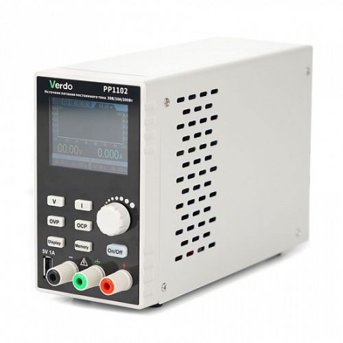 VERDO PP1102 Источник питания 30 В, 10А, 200 Вт VERDO PP1102 Источник питания 30 В, 10А, 200 Вт