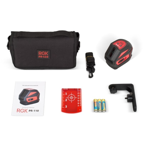Лазерный нивелир RGK PR-110 фотография  фото 3