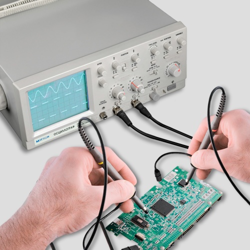 Осциллограф двухканальный МЕГЕОН 15022 фотография  фото 11