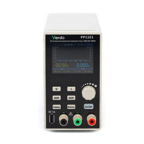 VERDO PP1101 Источник питания 30В, 5А, 150 Вт фотография  фото 5