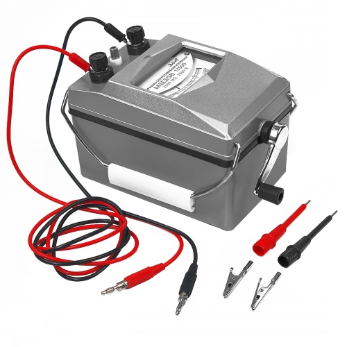 Измеритель сопротивления изоляции (мегаомметр) МЕГЕОН 13500 фотография  фото 3