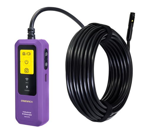 Видеоэндоскоп Ermenrich Seek VE15 - внешний вид Видеоэндоскоп Ermenrich Seek VE15 фотография