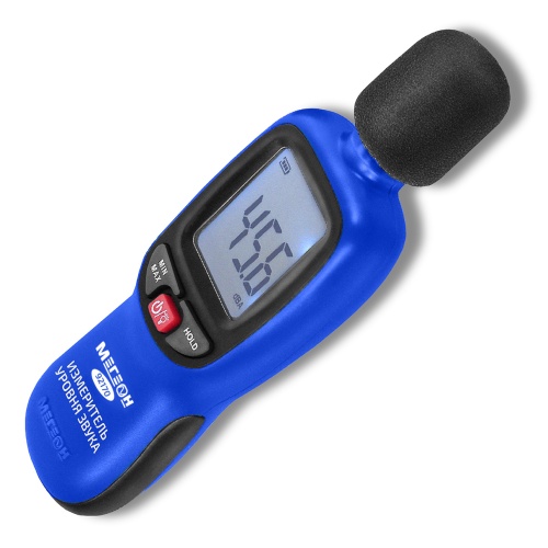 Измеритель уровня звука-Шумомер МЕГЕОН 92170 с Bluetooth - внешний вид фото 3 Измеритель уровня звука-Шумомер МЕГЕОН 92170 с Bluetooth фотография фото 3
