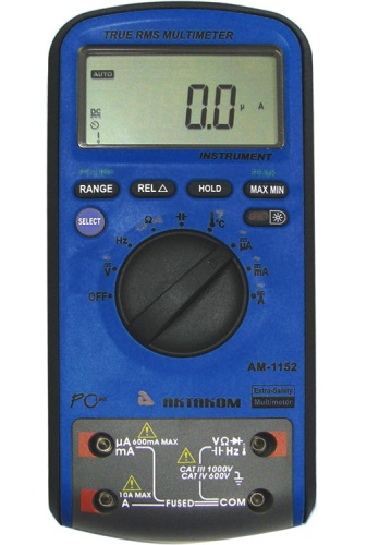 АМ-1152 Мультиметр - внешний вид АМ-1152 Мультиметр фотография