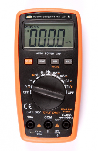 Мультиметр цифровой АКИП-2204 Мультиметр цифровой - внешний вид фото 2 Мультиметр цифровой АКИП-2204 Мультиметр цифровой фотография фото 2