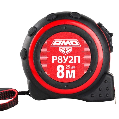 Рулетка измерительная AMO Р8У2П с калибровкой - внешний вид Рулетка измерительная AMO Р8У2П с калибровкой фотография