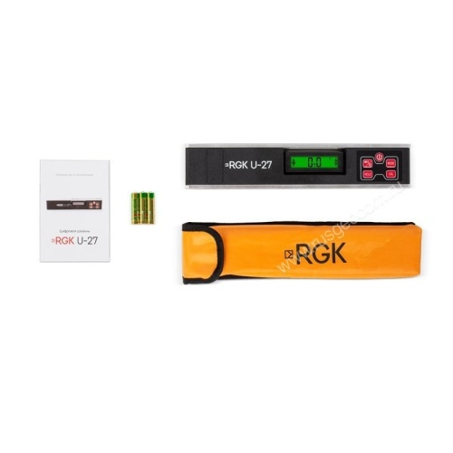 Электронный уровень RGK U-27 с калибровкой фотография  фото 4