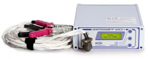 МИКО-1 Промышленный микроомметр, 0 ÷ 20000 мкОм, ток до 50A фотография 
