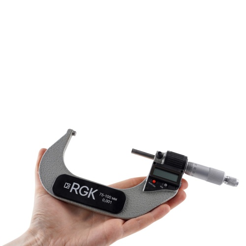 Электронный микрометр RGK MC-100 с калибровкой фотография  фото 2