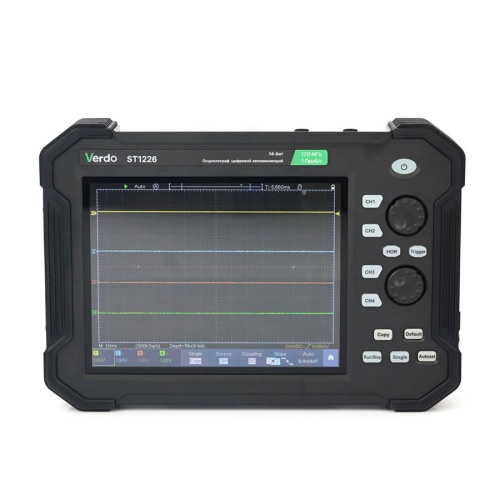 VERDO ST1226 Осциллограф планшетного типа 120 МГц, 2 канала, 14 бит