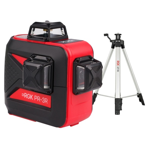 Комплект: лазерный уровень RGK PR-3R + штатив фотография 