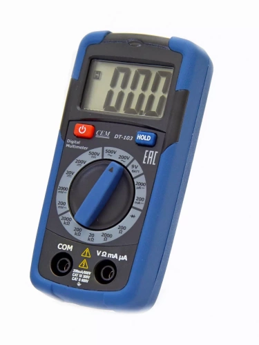 DT-103  Мультиметр цифровой фотография  фото 4