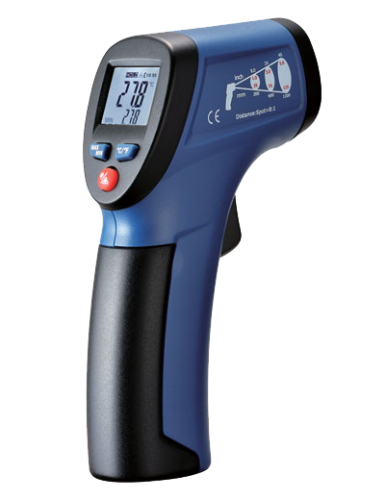 DT-812 Пирометр, инфракрасный бесконтактный термометр - внешний вид DT-812 Пирометр, инфракрасный бесконтактный термометр фотография