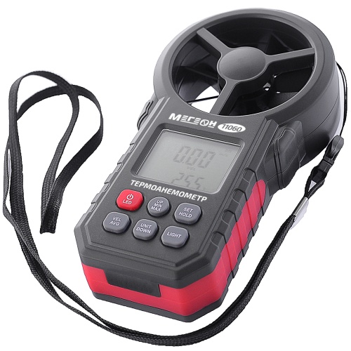 Цифровой термоанемометр МЕГЕОН 11060 фотография  фото 5