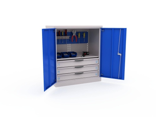 Шкаф инструментальный ERGO 181/2 №3 - внешний вид Шкаф инструментальный ERGO 181/2 №3 фотография