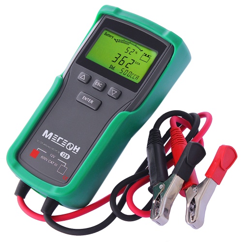 Тестер автомобильной аккумулятроной батареи 12В МЕГЕОН 81012 фотография  фото 3