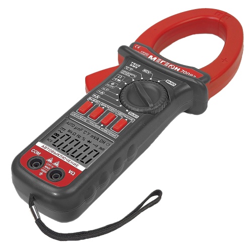 Цифровые токоизмерительные клещи, мультиметр МЕГЕОН 70083 - внешний вид фото 5 Цифровые токоизмерительные клещи, мультиметр МЕГЕОН 70083 фотография фото 5