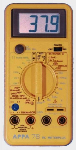Измеритель RC APPA 76 - внешний вид Измеритель RC APPA 76 фотография