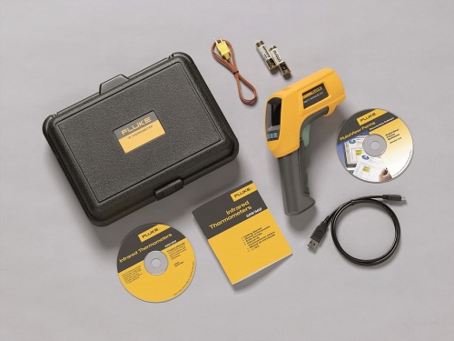 Flike 568 инфракрасный пирометр фотография  фото 4