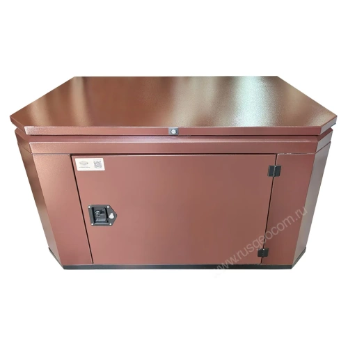 Тихий зимний кожух для генератора 1200 RAL 8017 фотография 