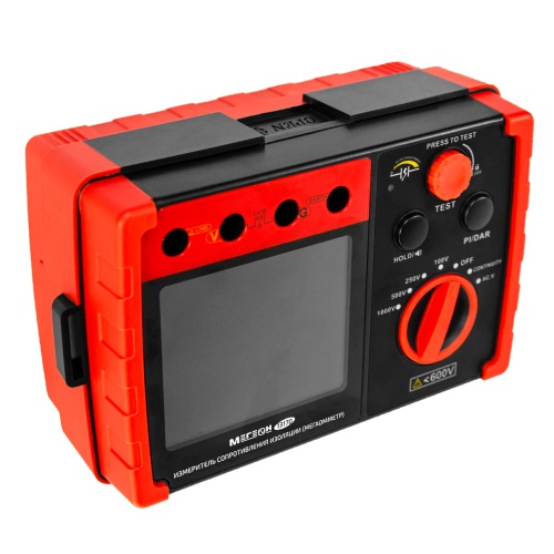 Измеритель сопротивления изоляции (мегаомметр) МЕГЕОН 13170 фотография  фото 4